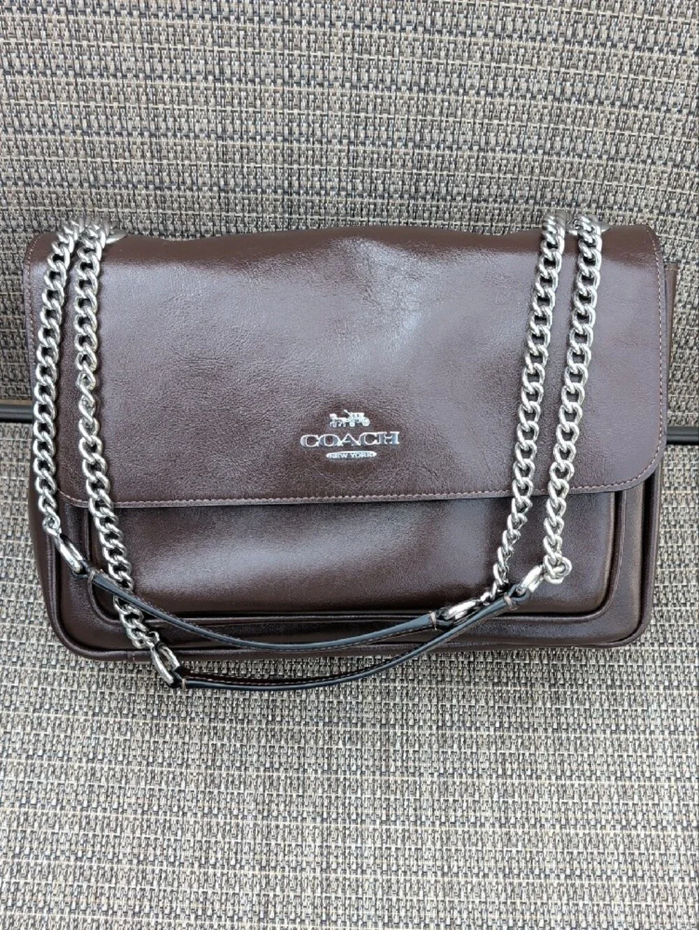 Coach Elodie Shoulder/Crossbody (CCF09) Maple EUC